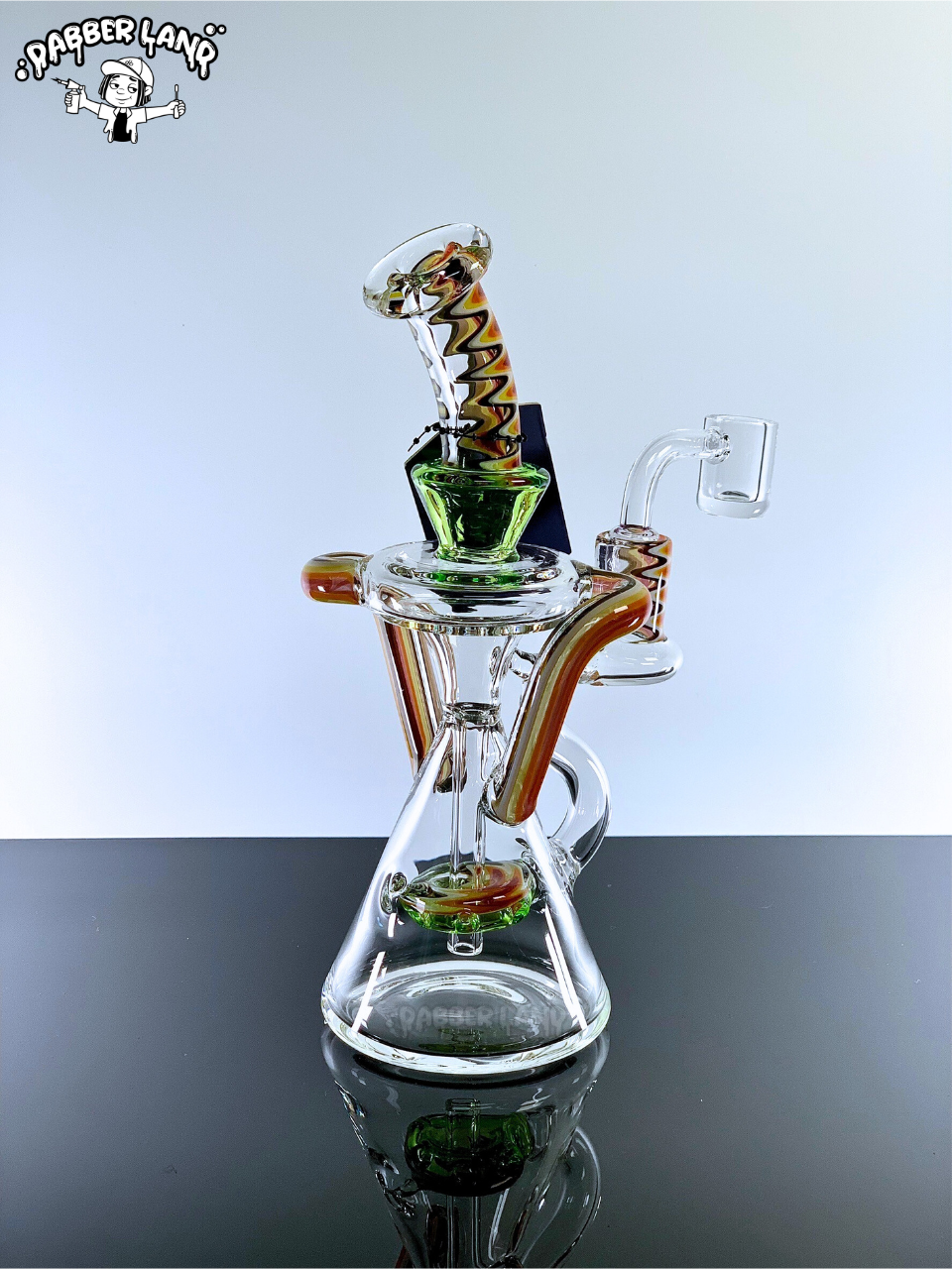 King Tornado Recycler Dab Rig 8.2 Inches