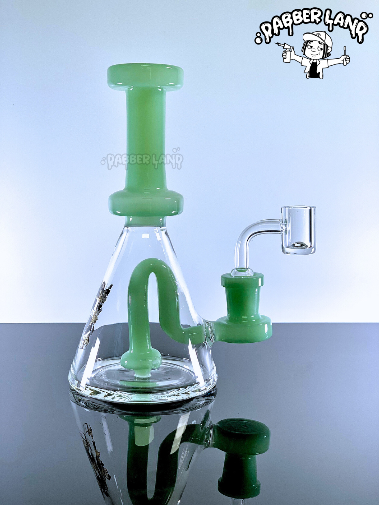 Showerhead Perc Mini Dab Rig 7 Inches