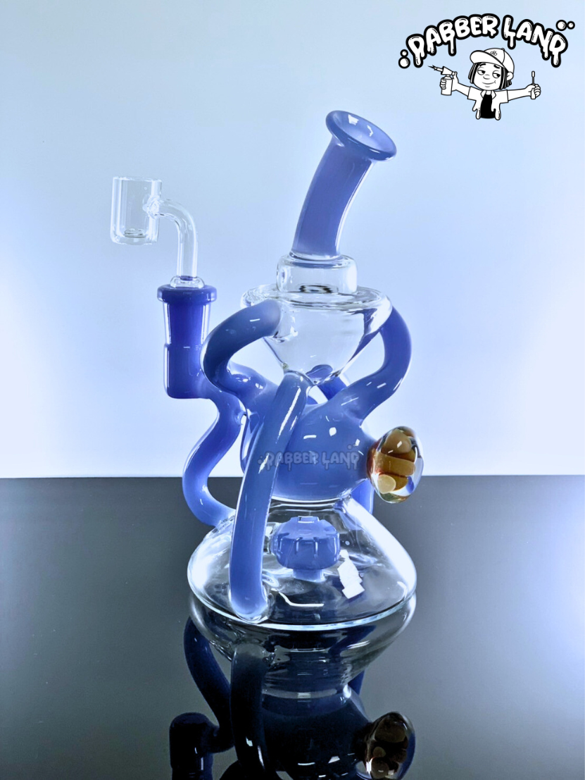 Flower Paul Recycler Dab Rig 7.5 Inches