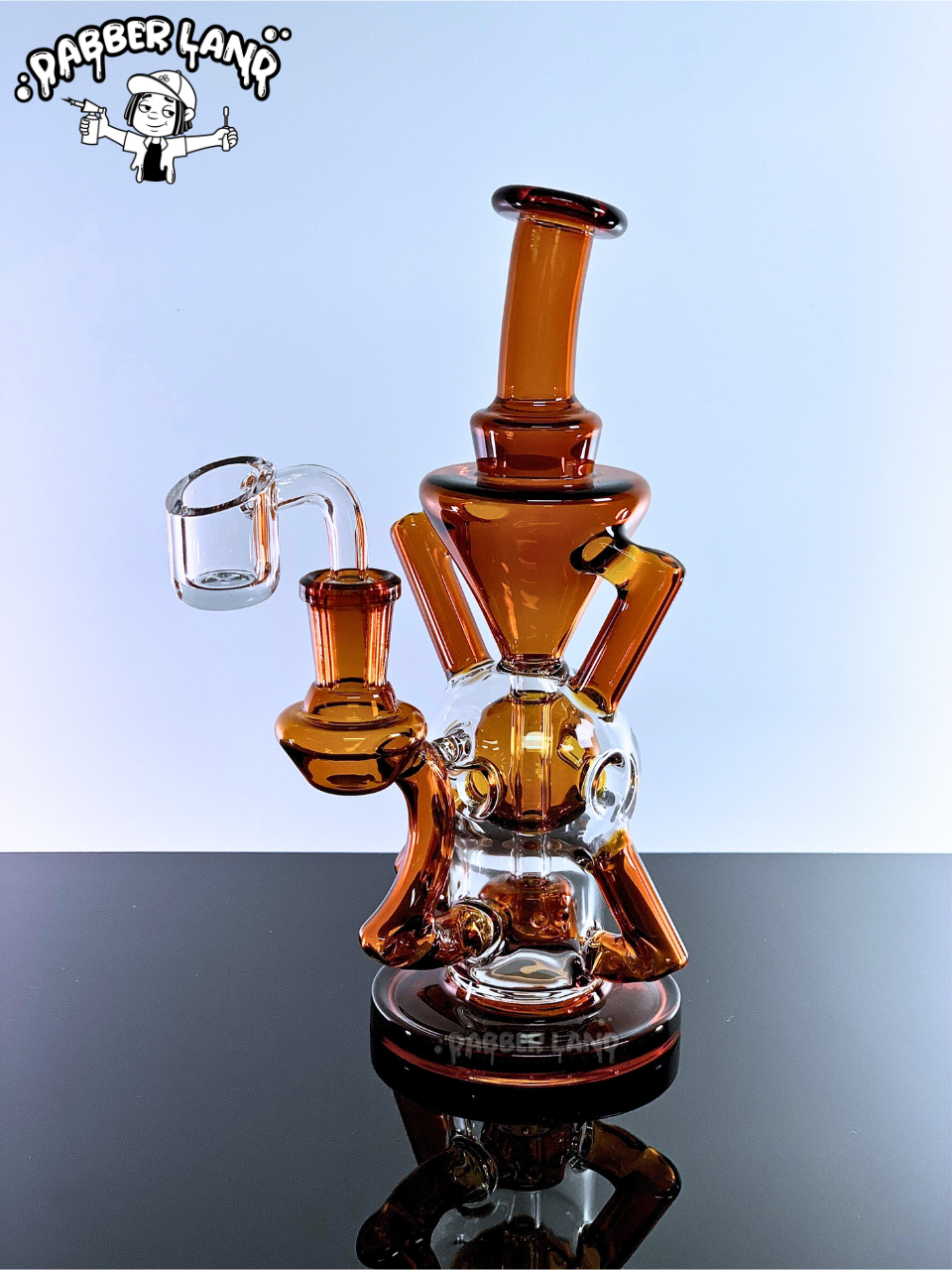 B-Fab Recycler Dab Rig 8 Inches