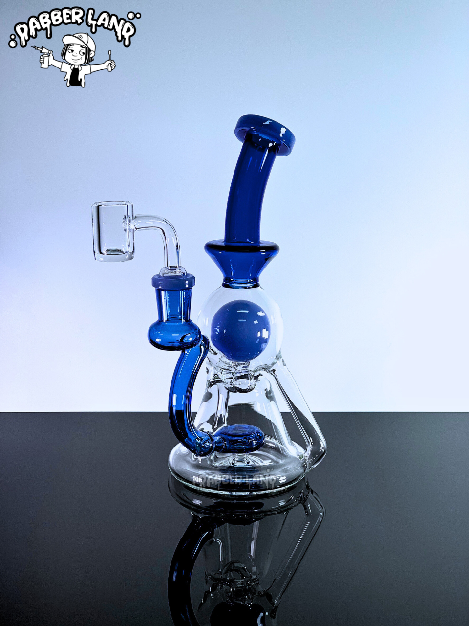 Showerhead Recycler Dab Rig 8 Inches