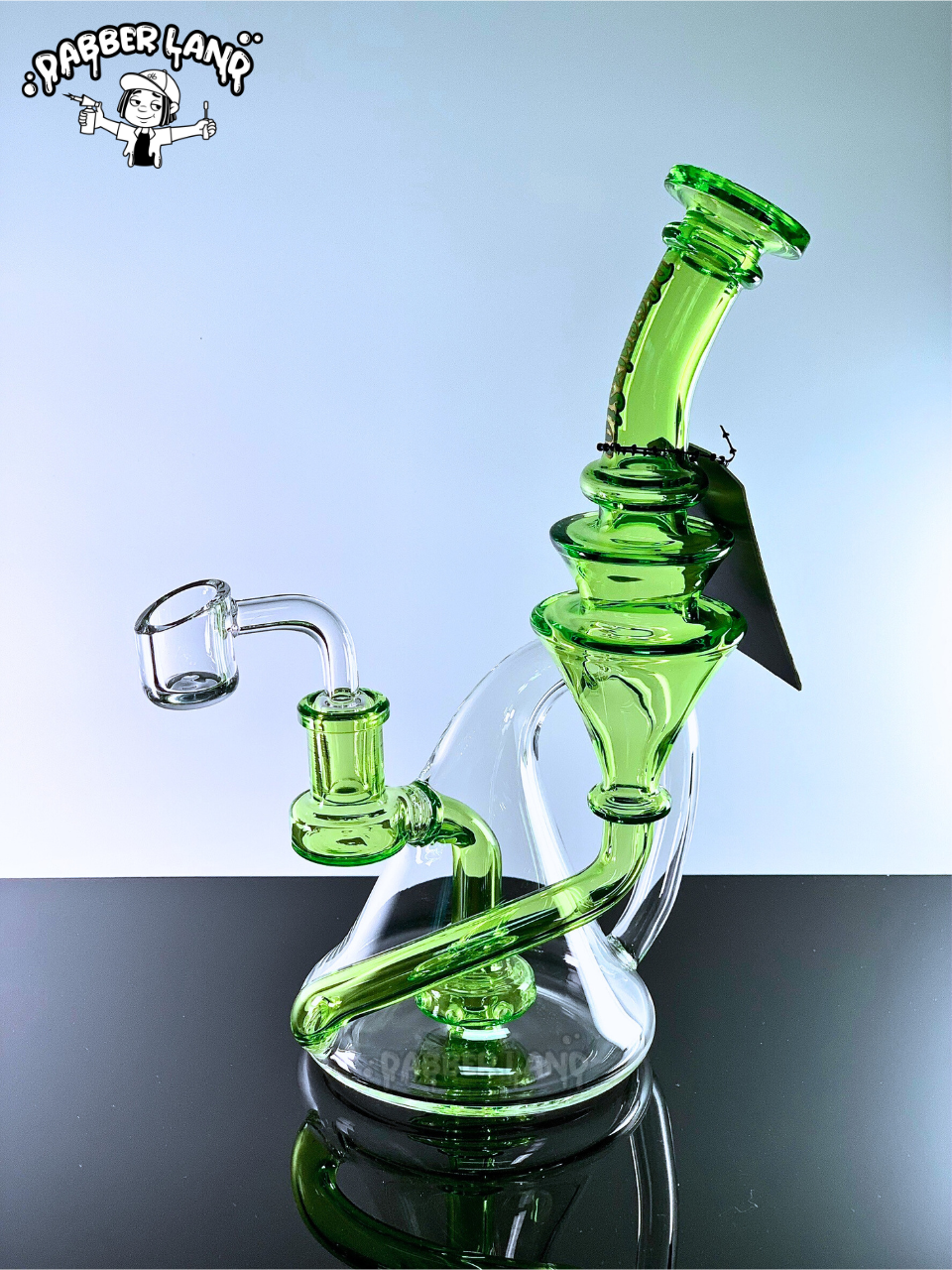 Wonder Land Recycler Dab Rig 8 Inches