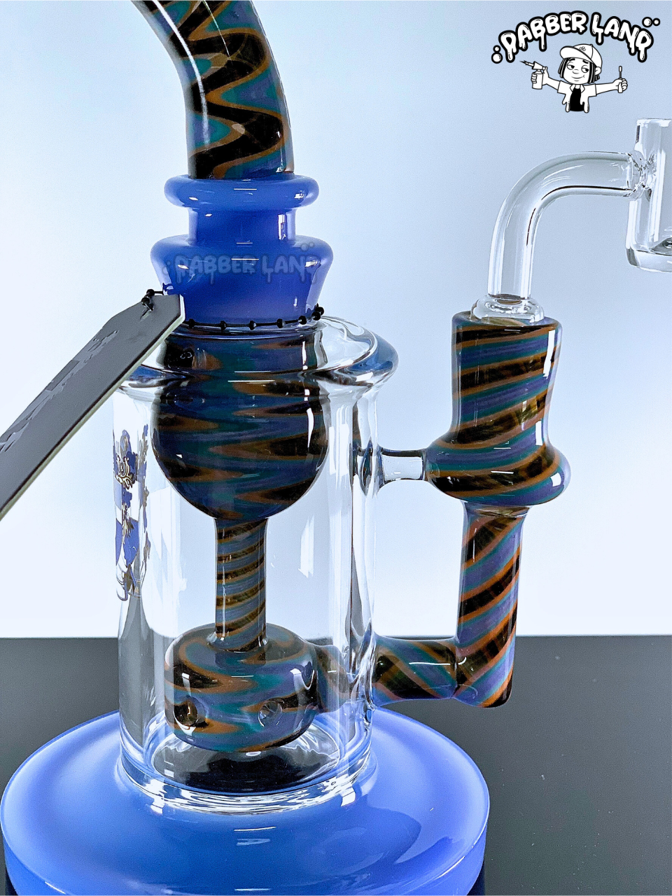 Klein Recycler Dab Rig American Style 8 Inches