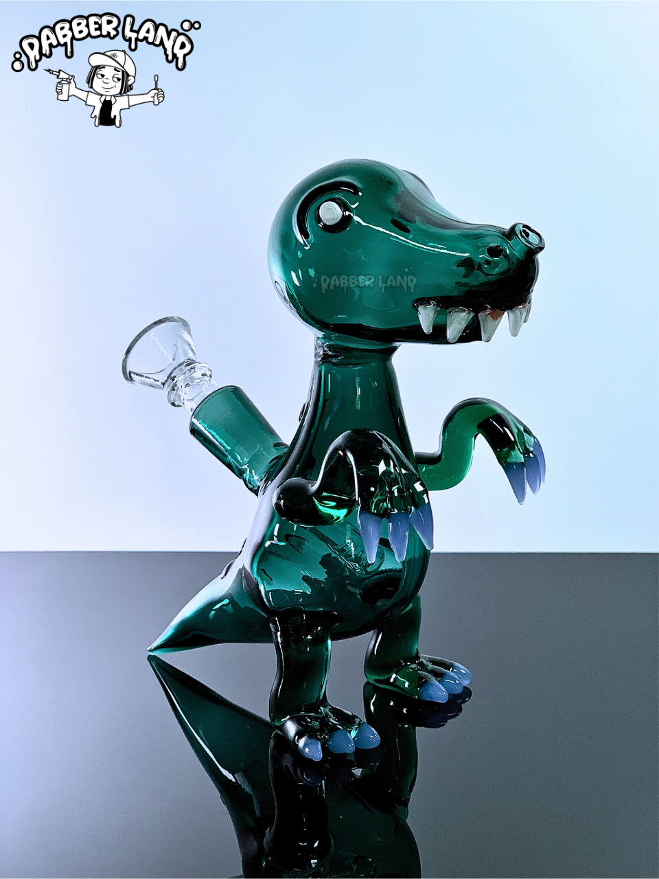 Dino Glass Bong 6 Inches