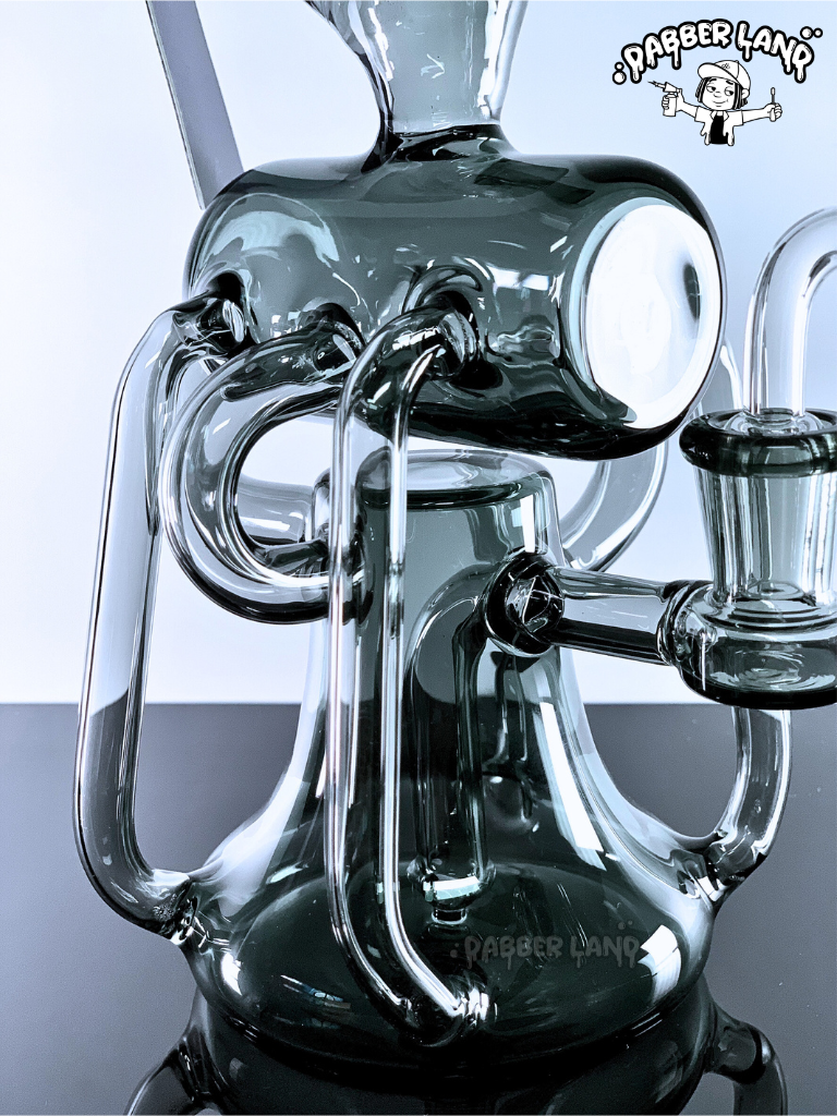 Recycler Spike Tube Dab Rig 8 Inches