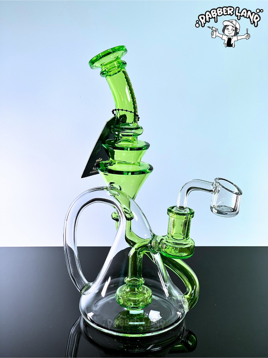 Wonder Land Recycler Dab Rig 8 Inches