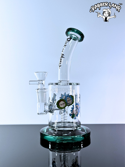 Rick & Morty Mini Dab Rig 8 Inches