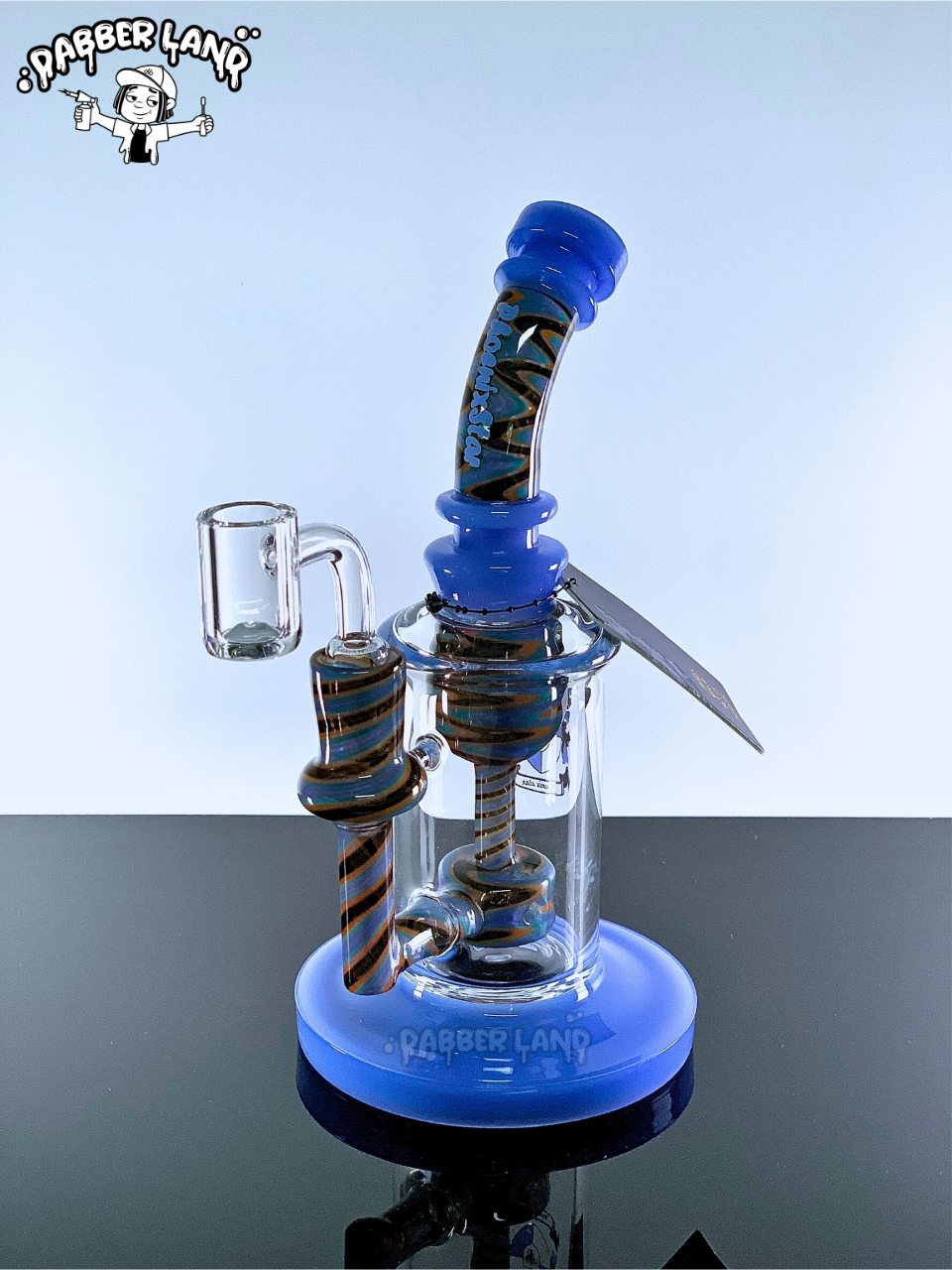 Klein Recycler Dab Rig American Style 8 Inches