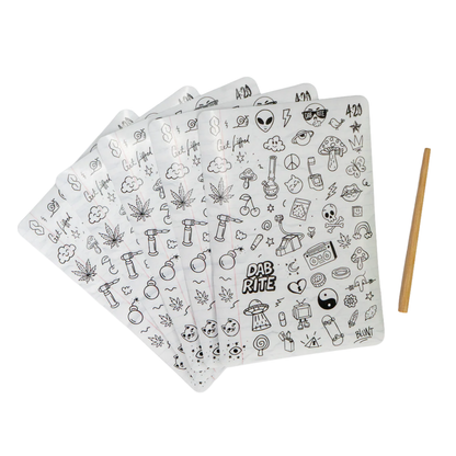 Roll Rite Blunt Foils - Doodles