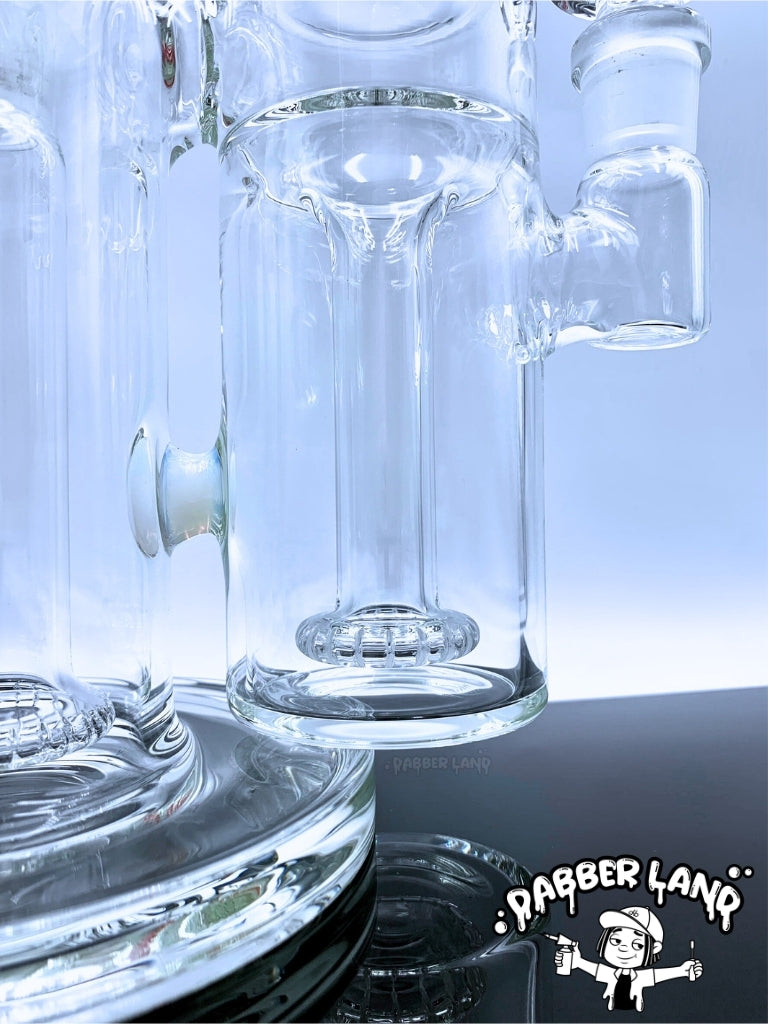 Sky Glass Inc - Binary Bubbler Dab Rig 18mm Single Hole Bowl