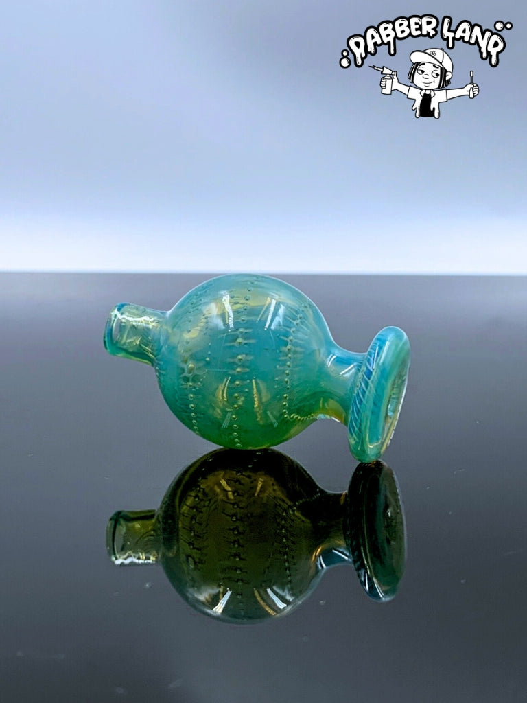 US glass ball carb cap with bubbles and silver fumed For Quartz Banger 29mm
