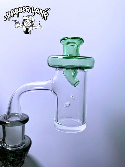 Clear Vortex Carb Cap 35mm Carb Cap For Quartz Banger