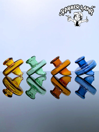 Clear Vortex Carb Cap 35mm Carb Cap For Quartz Banger