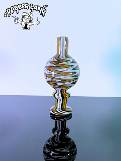 UV Bubble Glass Carb Cap For Quartz Banger 25mm