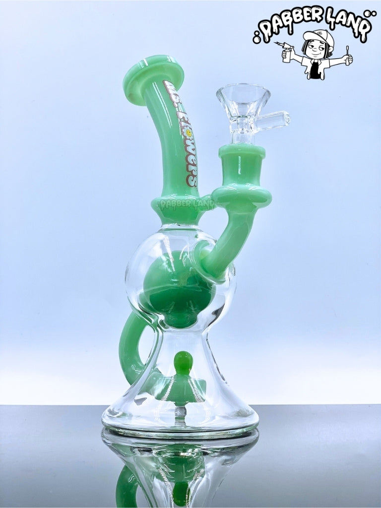 Ms. Flowers® Globe Water Dab Rig Recycler