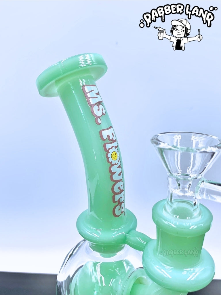 Ms. Flowers® Globe Water Dab Rig Recycler