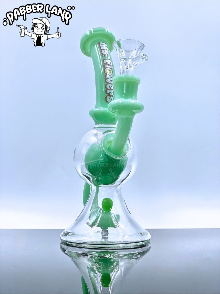 Ms. Flowers® Globe Water Dab Rig Recycler