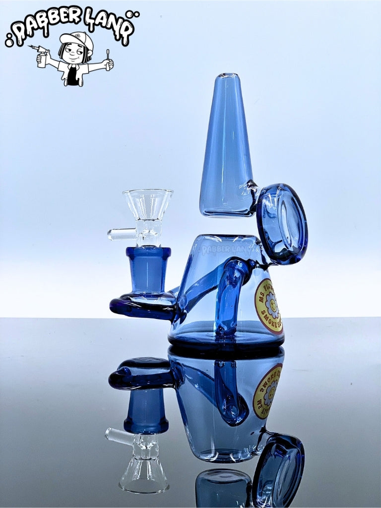 Ms. Flowers® Mini Cone Cycler Dab Rig Recycler