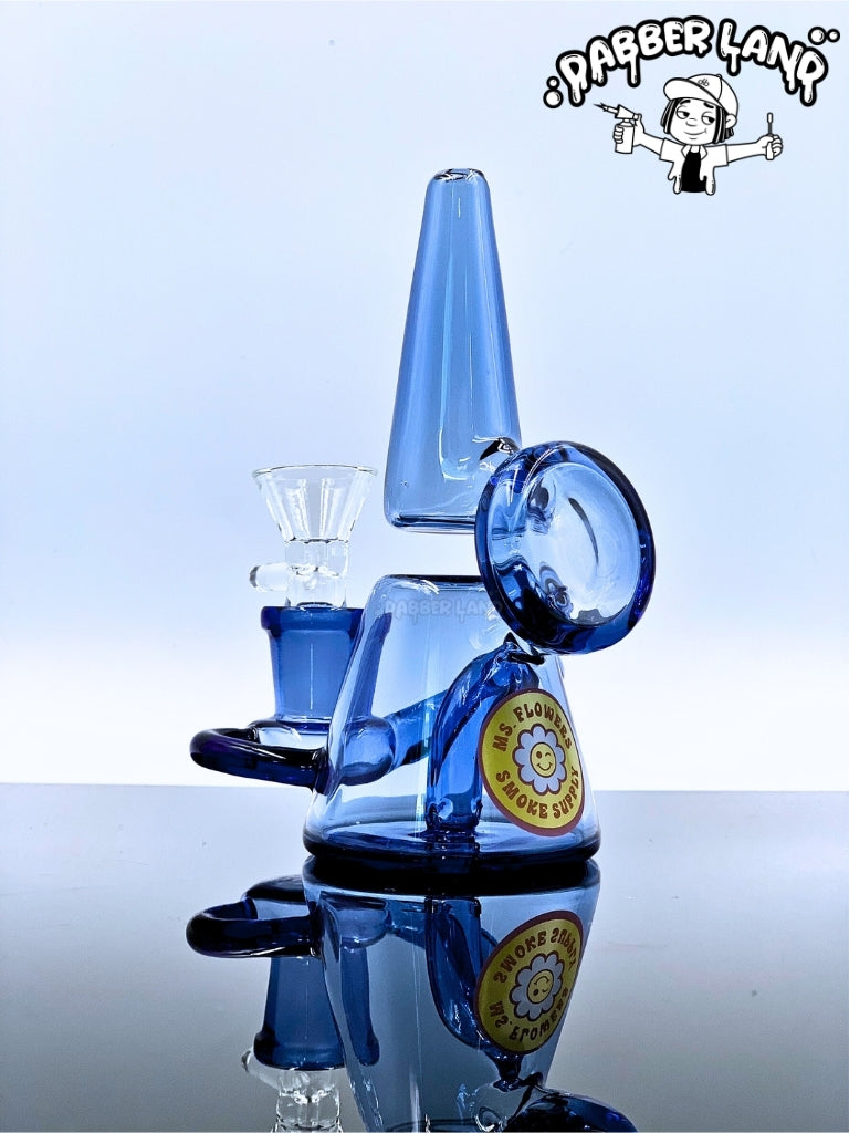 Ms. Flowers® Mini Cone Cycler Dab Rig Recycler