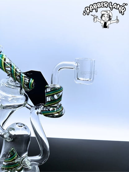Phoenix Star 6.5 Inches Recycling Dab Rig With American Northstar Glass Rod