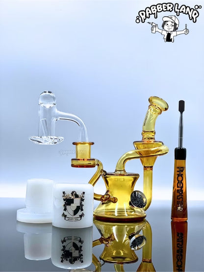 Phoenix Star Smokers Kit Gift with Recycler Dab Rig