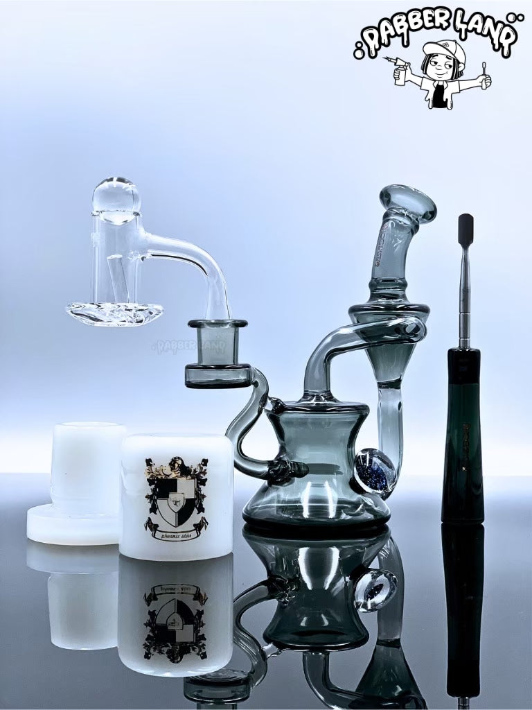 Phoenix Star Smokers Kit Gift with Recycler Dab Rig