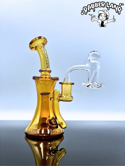 Phoenix Star Dab Rig 7 pcs Set Oil Rig Recycler Full Welded Quartz
