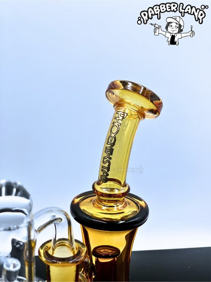 Phoenix Star Dab Rig 7 pcs Set Oil Rig Recycler Full Welded Quartz