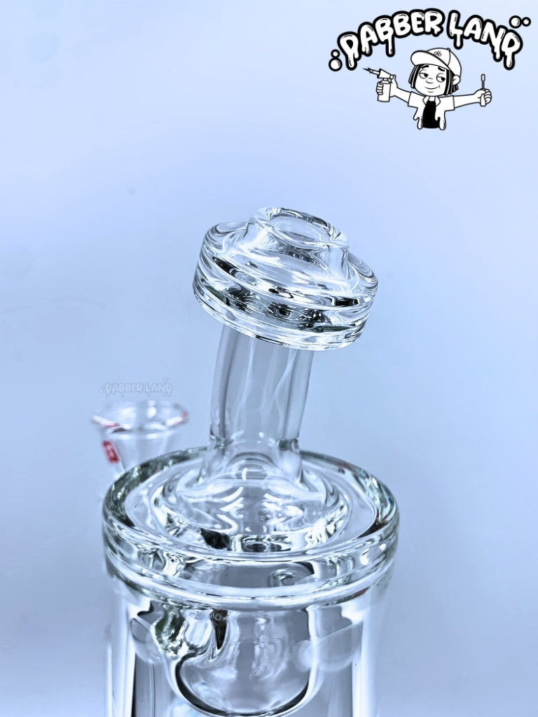 Sky Glass Inc - Proton Recycler Dab Rig 14mm Single Hole Bowl (Clear)