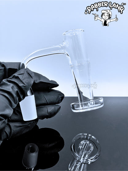 Quartz Banger Full Weld 70mm Tall Vortex Terp Slurper